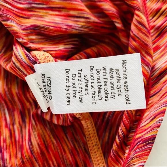 Athleta | Watermelon Pop Space Dye Run Tank XS - Picture 5 of 9